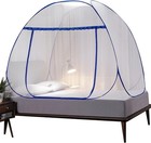 Pop-up Mosquito Net Tent Foldable Mosquito Net Zipper Single Door Netting Tent