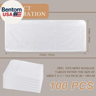 100 Pcs Disposable Fitted Massage Table Sheets 39 X 83 Inch Giant Heavy Duty Ela