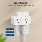 Dewenwils 2 Independent Remote Control Outlet  wireless Sockets Turn On   Off