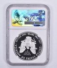 2017-w American Silver Eagle Proof Pf70 Ucam Ngc Signed Edmund C  Moy