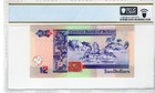Belize 2011  2 Pcgs Banknote Gem Unc 67 Ppq Pick 66d