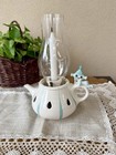 1959 Holt Howard Pixieware Boy Pixie Hurricane Lamp Original Glass Brass Fitting