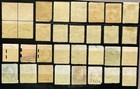 Us Lot Of 30 Different Stamps From An Old Us Assortment Collection  Used And Uni