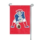 New England Patriots Premium Garden Flag Banner  Retro Logo  12 5x18 Inch    