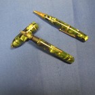 Unknown Vintage Miniature Fountain Pen   Pencil Set  Nice Condition