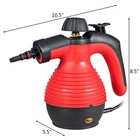 Multifunction Portable Steamer Household Steam Cleaner 1050w W attachments Red