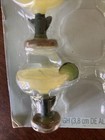 Wilton Novelty Margarita Glass Candles Cake Decorations nip free Shipping 
