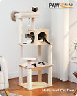 Pawz Road 6-tier Cat Tree For Indoor Cats With Scratching Post Metal Hammock M l