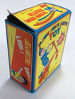 Vintage Clown Riding Scooter 5  Tin Wind Up Toy In Box  China - Works    Blic