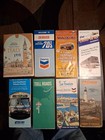 Lot Of 8 Vintage Maps Brochures   Travel Guides