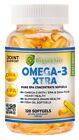 5 Ultra Pure Omega 3 Fish Oil 2600mg Small  Potent joint Support Relief  Xl 600