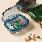 3pcs Mini Pill Box Portable Medicine Organizer Tablet Storage Travel Case Holder
