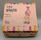 Vintage Tin Wind-up Tap Dancer Toy Welby Gene Dancing Machine Style W  Box Works