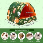 Guinea Pig Bed  Guinea Pig Hideout Washable Small Animal House Cage Accessori   