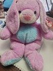 Ty Pluffies Purple Bunny Rabbit Twitchy Plush Toy Retired Tylux 2003 Pluffy