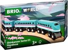 Brio World Railway Series Shinkansen E5 Series Hayabusa  wooden Vehicle  36086