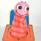 Vintage 1969 Mattel Bumble Bug Jack In The Music Box Toy Retro Colorful 60s