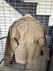 Vintage Italian Military Safari Field Jacket Khaki 4-pocket -l- Deadstock -new