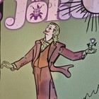 Joker Tarot Sketch Cover The Fool Dc Comics Original Art