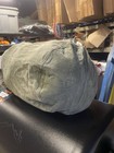 Vintage U s  Army Issued Duffle clothing Laundry Bag Pull Strings Military Round
