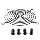 Nivithi 120mm Fan Cover Pc Computer Fan Grill black Fan Grill Guard metal Sli