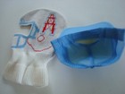 Houston Oilers 80s 90s 2pc Lot Ski Mask Beanie  Snapback  Hat Cap Vintage K2