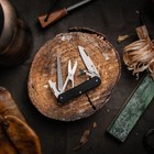 Fox Knives Vulpis Stainless Steel Folding Knife Multi-tool Carbon Fiber Handle