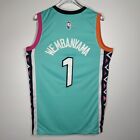 Victor Wembanyama  1 Fan Jersey Green Basketball Jersey Sewn Brand New S-2xl
