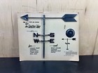 Vintage The Ohio Thermometer Company Town   Country Weather Vane Springfield Oh