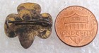 Antique Girl Scout Membership Trefoil Pin Badge - Type 2b 1920-1924 Tenderfoot