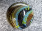 Jabo Collector Marbles  Blue Boy Multi Color Confetti Bolder   905