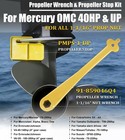Marine Boat Prop 1-1 16  Propeller Wrench   Prop Stop Block Kit For Mercury Merc