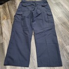 Tru-spec Tactical Rip Stop Navy Blue Pocket Cargo Pants 36x32 Security 