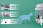 Wifi Smart Cat Litter Box No Scoop app Automatic Self-cleaning Litter Box -white