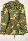 Military Parka Cold Weather Camouflage Woodland Hooded Jacket Nylon Medium Long