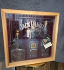 Jack Daniel s Gold Medal 1904 1905 1913 Empty Bottles W  Tags And Collectors Box