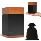 Handcrafted Walnut Wood Urn For Ashes - Timeless Cremation Keepsake Box For Adul