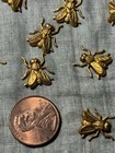 24 Vintage Musca Domestica Housefly Stampings