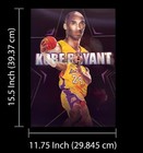 Goat-jordan james kobe  3d Lenticular Effect  3 Images Change 3d Poster