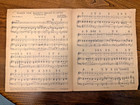 When The Mighty Organ Played O  Promise Me Vintage Sheet Music Ernest Binns