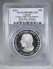 2024 Canada  20 1oz Silver Great Hunters Cougar Uhr Pcgs Pr70 Dcam Fdoi Rosati