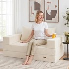 Futon Sofa Bed  Convertible Sofa Bed  Folding Boneless Couches  Low-profile