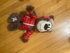 Kong Wild Knots Dog Toy Play Pack  Durable Plush With Rope   Squeaker