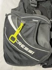 Cressi Travelight Bcd Buoyancy Compensator Scuba Dive Black white Size Small