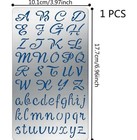 Creative Letters Reusable Metal Journal Planning Stencils For Wood Burning