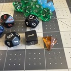 Vintage D d Dice Lot Blue Green Black See All Pics Some Chessex
