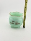 Tarentum C1900 Lake Mills Wisconsin Souvenir Jadeite Blue-green Uranium Glass