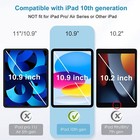 Case For Apple 10 9-inch Ipad  10th Generation  2022 Cover Auto Sleep Wake glass
