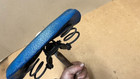 Schwinn 1955 Mens Corvette 26  Bicycle Blue Mesinger Seat   Post