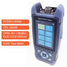 Otdr 1310 1550nm 24 22db Upc-sm Opm ols rj45 vfl-3mw Fiber Optic Reflectometer